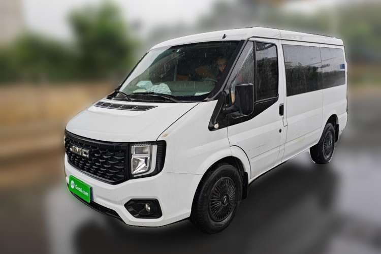Used JMC Fushun 2023 2.0T Manual Short-Wheelbase Low-Roof Commercial Multi-Purpose Passenger Vehicle 6 Seats with Dual-Opening Tailgate