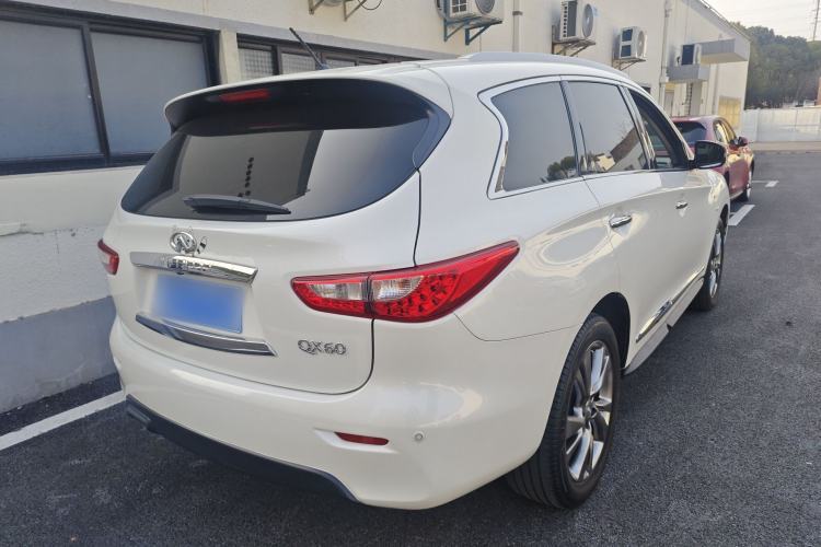 Used Infiniti QX60 2014 2.5 S/C Hybrid Two-Wheel Drive Excellence Edition Rear Right 45 Deg