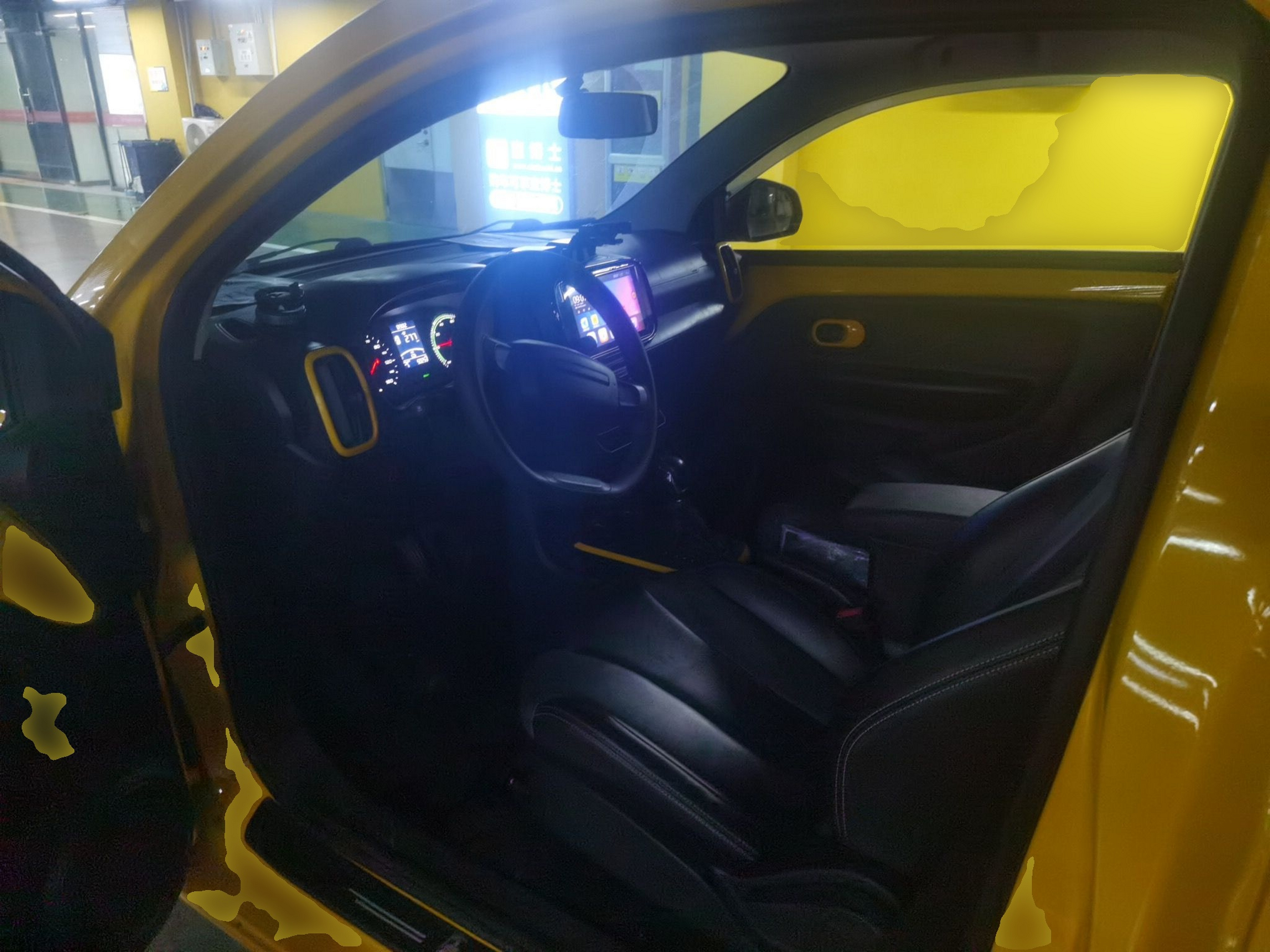 Avant de la voiture