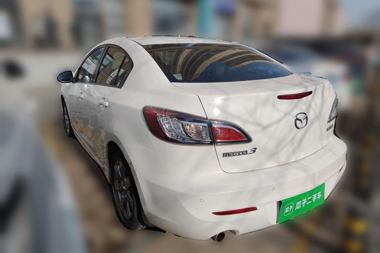 Used Mazda 3 2015 Sedan 2.0L Automatic Sport Model Rear Left 45 Deg