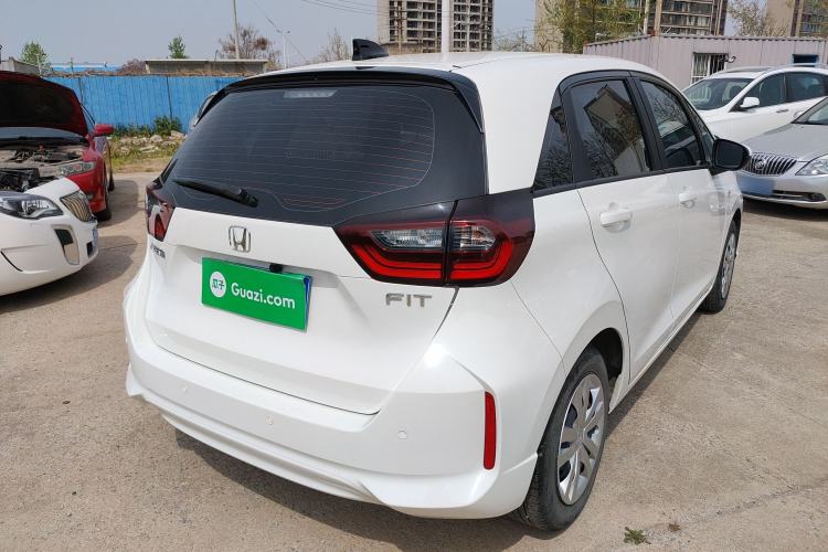 Used Honda Fit 2021 1.5L CVT Trend Edition Rear Right 45 Deg
