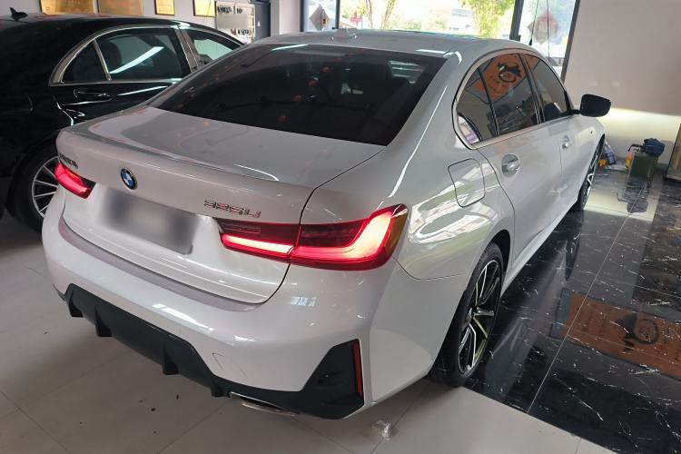 Used BMW 3 Series 2023 320Li M Sport Package Rear Right 45 Deg