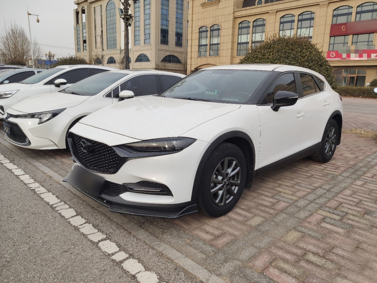 تحت مقدمة السيارة