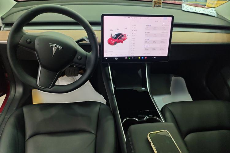 Used Tesla Model 3 2019 Standard Range Rear-Wheel Drive Upgraded Version (52 kWh) Center Console