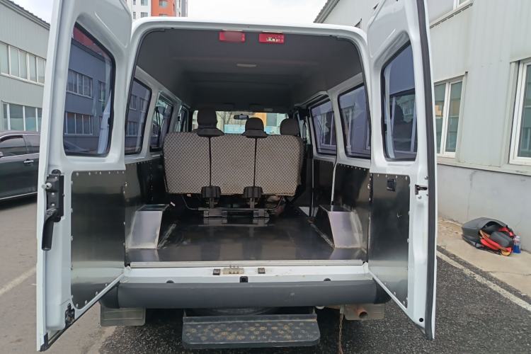 Used JMC Transit 2021 2.8T Space King Standard Version Short Wheelbase Mid-Height Roof 6-Seater Diesel Euro VI JX493
