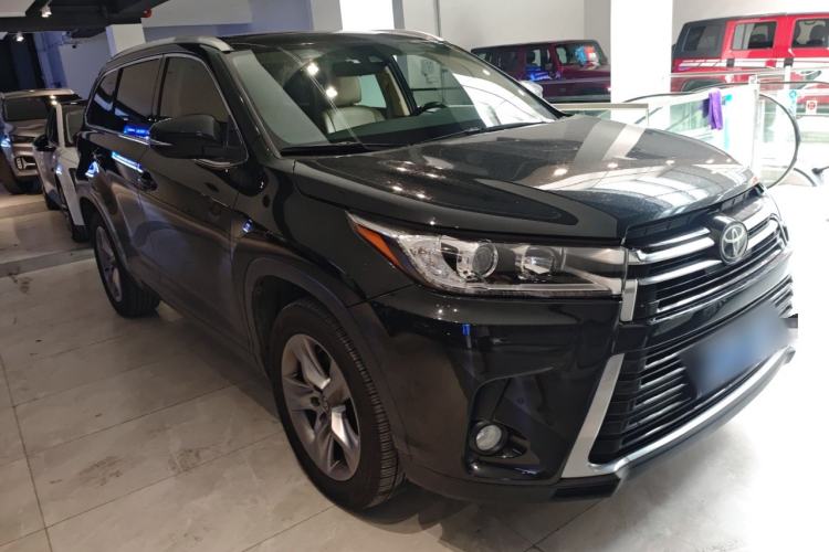 Used Toyota Highlander 2018 2.0T Four-Wheel Drive Prestige Version 7 Seats China VI Standard
