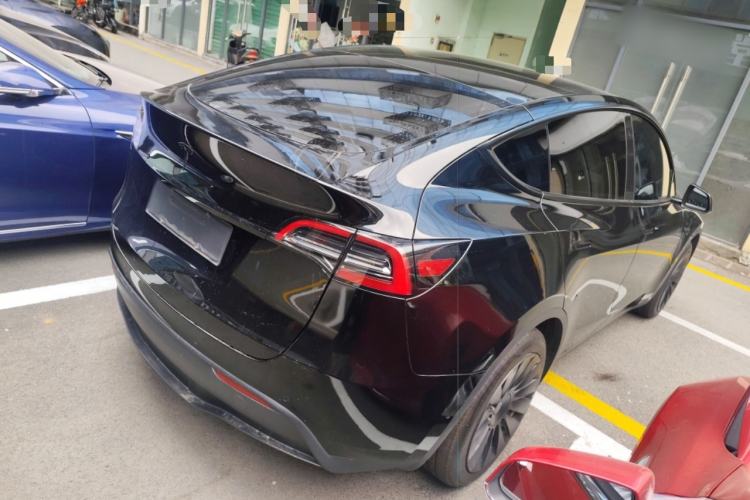 Used Tesla Model Y 2022 Revised Version Rear-Wheel Drive Rear Right 45 Deg