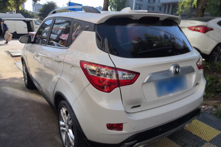 Used CHANGAN CS35 2016 1.6L Automatic Luxury Model China V Standard Rear Left 45 Deg