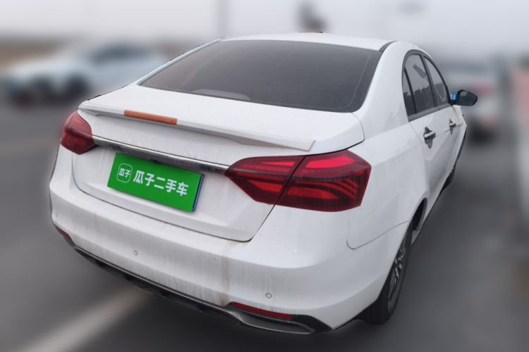 Used Geely Auto Emgrand 2019 Leading Edition 1.5L CVT Luxury Model China VI Standard Rear Right 45 Deg