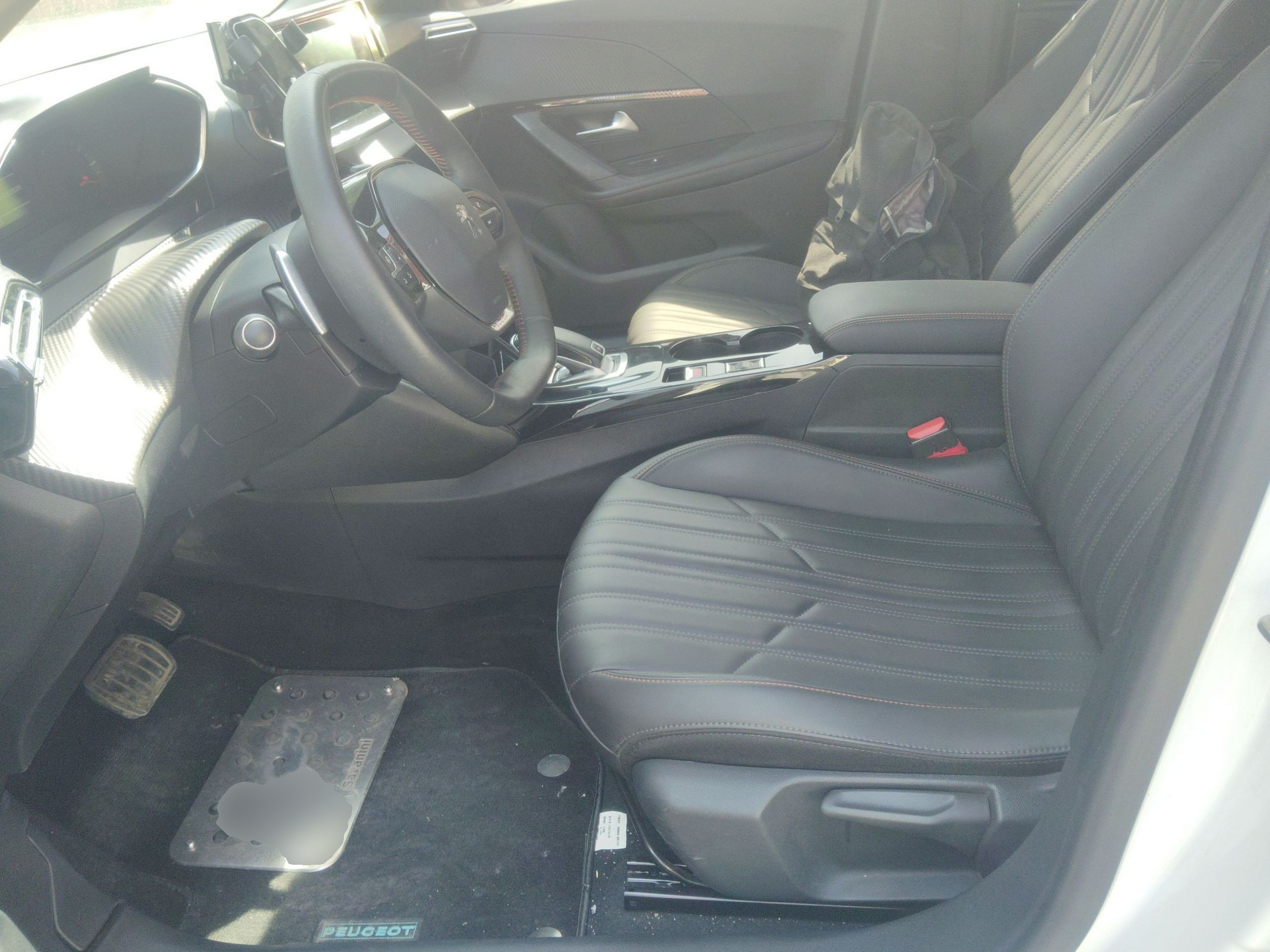 Avant de la voiture