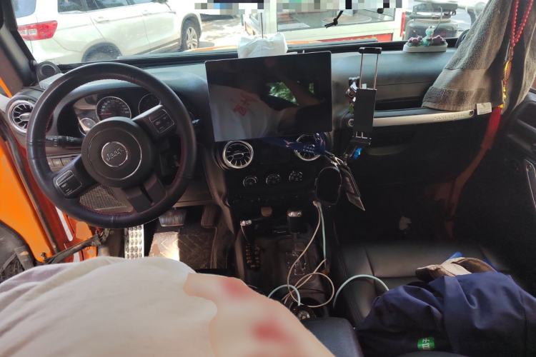 Used Jeep Wrangler 2012 3.6L Rubicon two-door model
