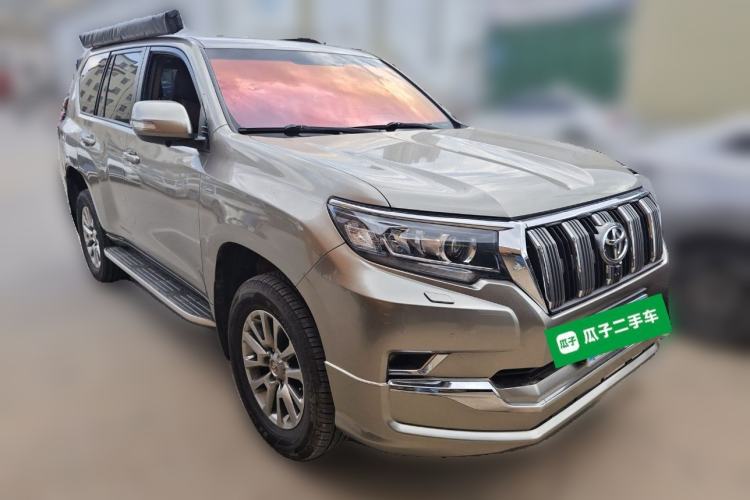 Used Toyota Prado 2019 3.5L Automatic TX-L Deluxe Edition with Rear-Mounted Spare Tire Front Right 45 Deg