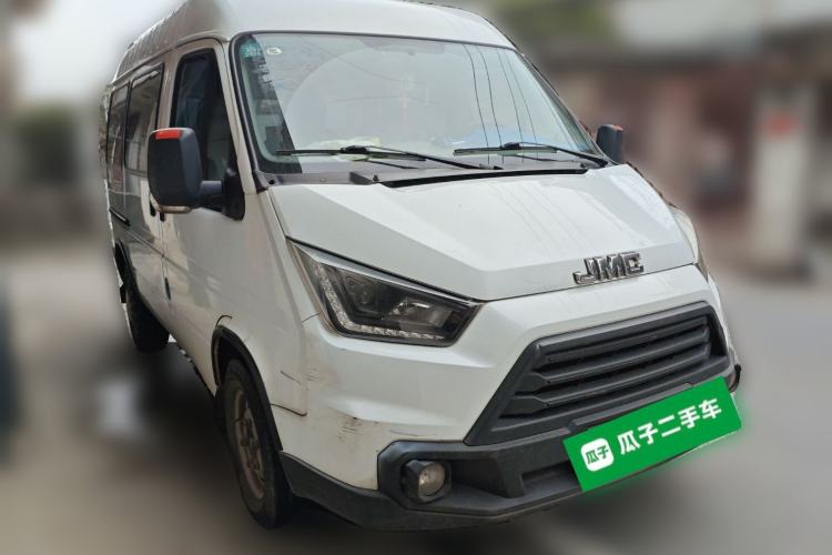 Used JMC Transit 2019 2.8T Commercial Version Short Wheelbase Mid-Roof 6-Seater China VI JX493
