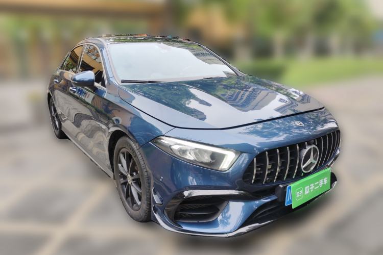 Used Mercedes-Benz A-Class 2019 A 200 L Sport Sedan Front Right 45 Deg