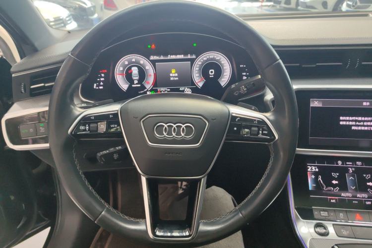 Used Audi A6L 2022 40 TFSI Luxury Dynamic Model Steering Wheel