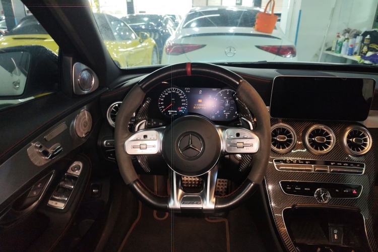 Used Mercedes-Benz C-Class AMG 2019 AMG C 43 4MATIC Estate Special Edition Steering Wheel