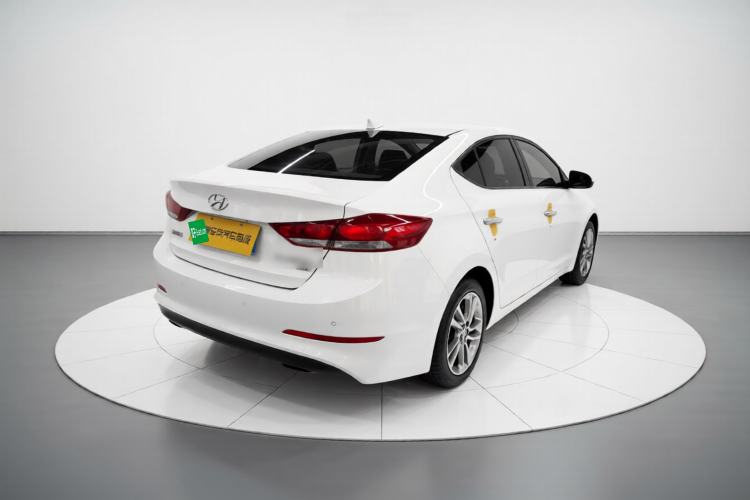 Used Hyundai Elantra (6th Generation / Lingdong) 2016 1.6L Automatic ZhiXuan – Elite Version Rear Right 45 Deg