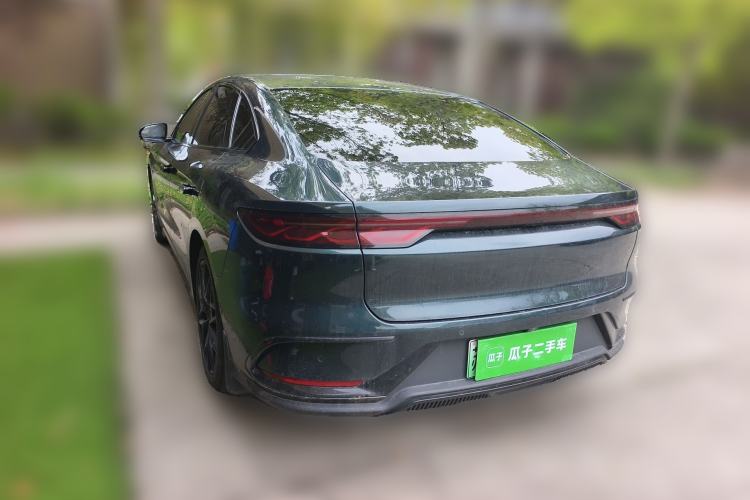 Used BYD Han 2022 EV 610 km All-Wheel-Drive Qianshan Cui Limited Edition Rear Left 45 Deg
