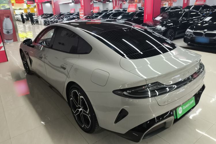 Used Xiaomi Auto SU7 2024 Four-Wheel Drive Ultra-Long Range Advanced Intelligent Driving Max Edition Rear Left 45 Deg