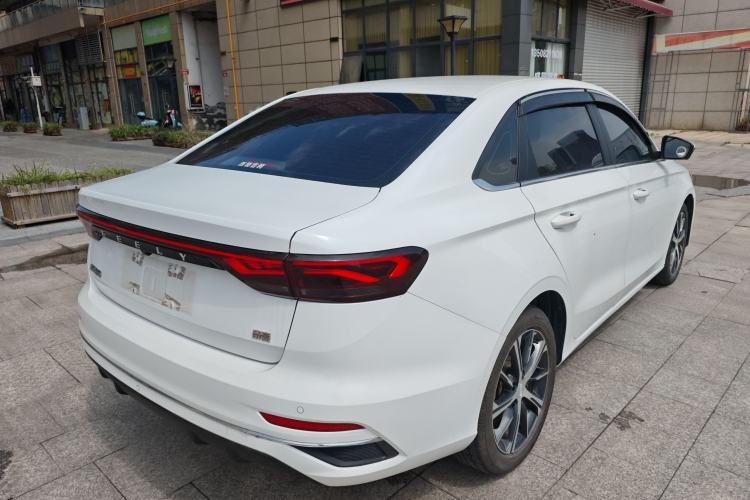 Used Geely Auto Emgrand 2022 4th Generation 1.5L CVT Flagship Model Rear Right 45 Deg