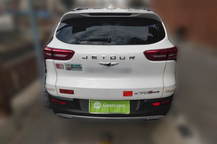 Used JETOUR X70S 2019 1.5T Automatic ZHENG TU Version China V Standard Rear