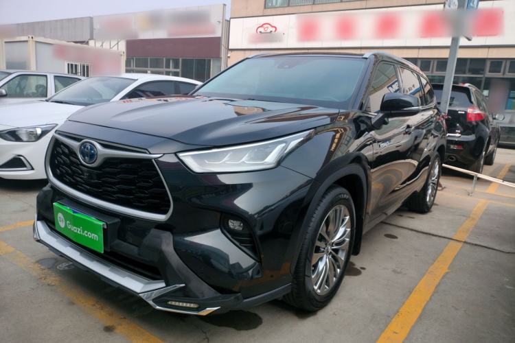 Used Toyota Highlander 2022 Dual-Engine 2.5L Four-Wheel Drive Prestige Version 7 Seats