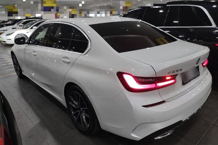 Used BMW 3 Series 2022 325Li M Sport Package Rear Left 45 Deg