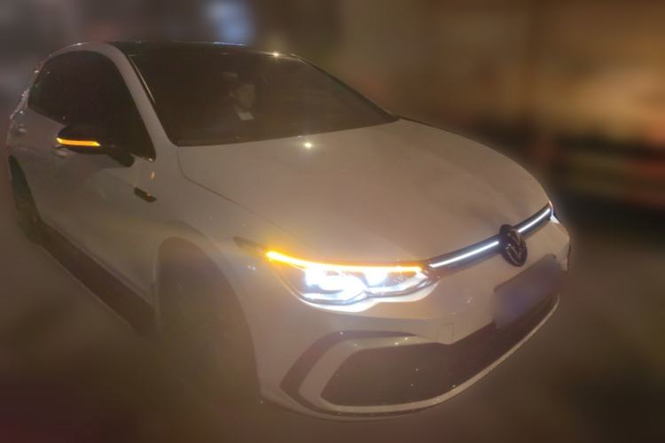 Used Volkswagen Golf 2023 Facelift 280TSI DSG R-Line Lite Front Right 45 Deg