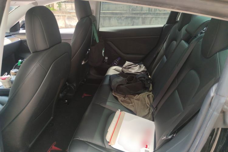 Used Tesla Model 3 2021 Standard Range Rear-Drive Upgraded Version Left Rear Seat