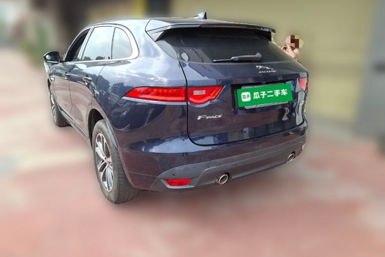 Used Jaguar F-PACE 2019 2.0T All-Wheel Drive R-Sport Sport Edition Rear Left 45 Deg