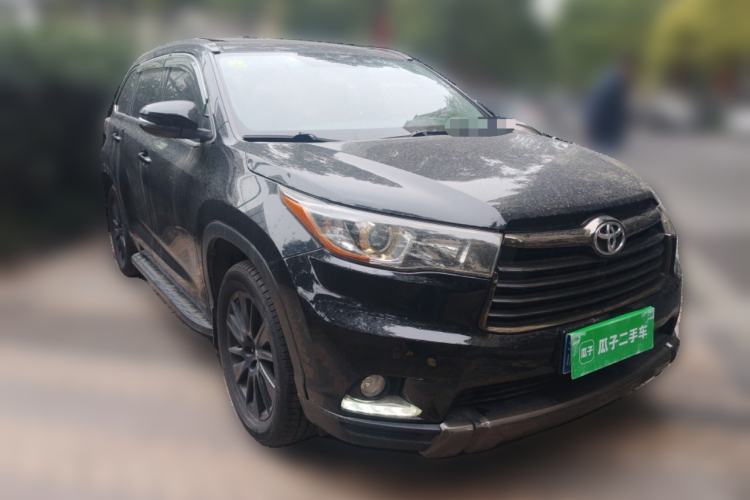 Used Toyota Highlander 2017 2.0T Four-Wheel Drive Black Edition Limited Model