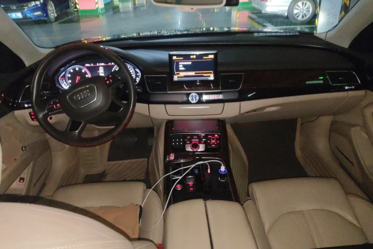 Used Audi A8 2013 A8L 55 TFSI quattro Luxury Model Center Console