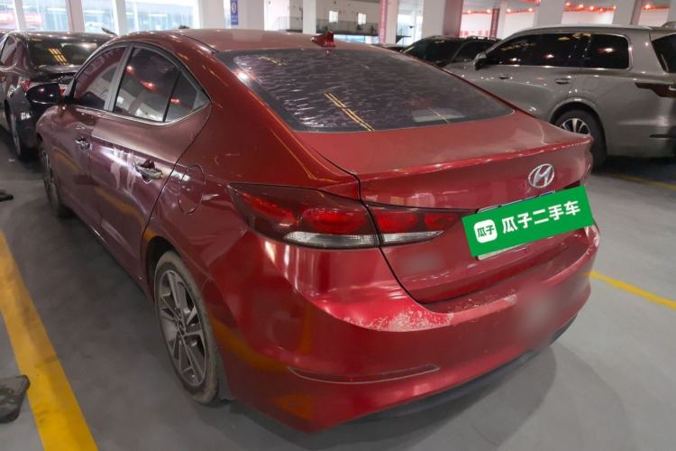 Used Hyundai Elantra (6th Generation / Lingdong) 2016 1.6L Automatic ZhiXuan – Elite Version Rear Left 45 Deg