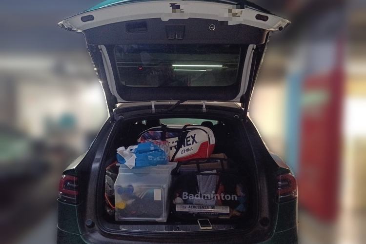 Used Tesla Model X 2017 X 100D Long Range Edition Trunk