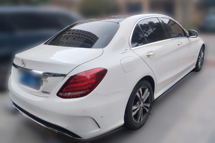 Used Mercedes-Benz C-Class 2016 C 200 L Sport Edition Rear Right 45 Deg