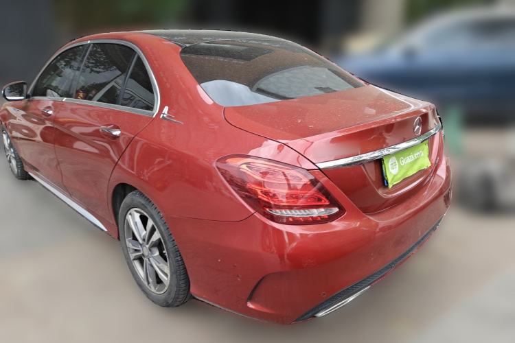 Used Mercedes-Benz C-Class 2017 Facelift C 200 L Sport Edition Rear Left 45 Deg