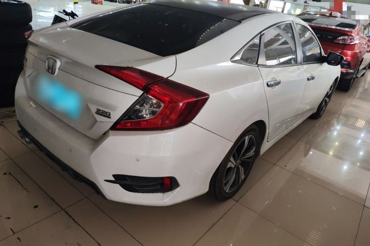 Used Honda Civic 2016 220TURBO CVT Prestige Edition Rear Right 45 Deg