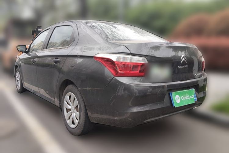 Used Citroen Elysee 2014 1.6L Manual Fashion Edition Rear Left 45 Deg