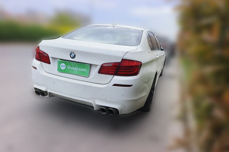 Used BMW 5 Series 2013 525Li Luxury Model Rear Right 45 Deg