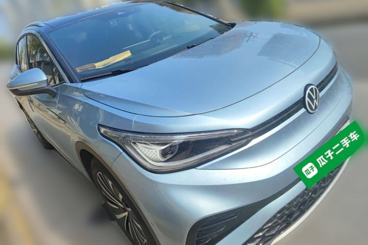 Used Volkswagen ID.4 X 2022 Smart Enjoyment Long-Range Edition Front Right 45 Deg