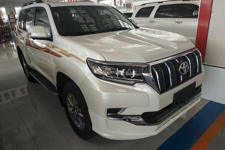 Used Toyota Prado 2019 3.5L Automatic TX-L Deluxe Edition with Rear-Mounted Spare Tire Front Right 45 Deg