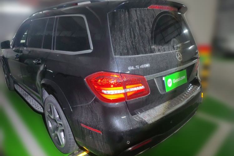 Used Mercedes-Benz GLS-Class 2017 GLS450 Middle East version Rear Left 45 Deg