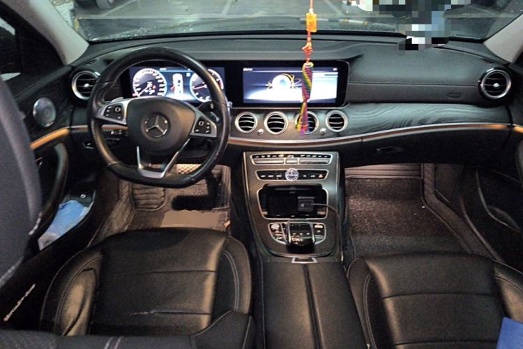 Used Mercedes-Benz E-Class 2017 E 300 L Sporty and Stylish Model Center Console