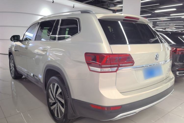 Used Volkswagen Teramont 2019 380TSI Four-Wheel Drive Comfort Edition China V Standard Rear Left 45 Deg