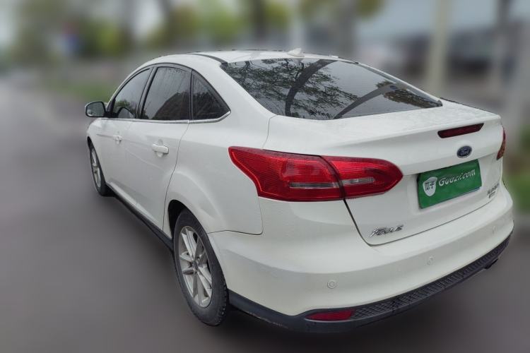 Used Ford Focus 2017 Sedan EcoBoost 180 Automatic Elite Model Rear Left 45 Deg