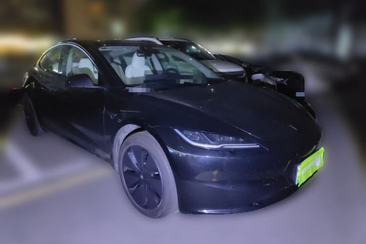 Used Tesla Model 3 2025 Model Revised Long-Range Rear-Wheel-Drive Version Front Right 45 Deg