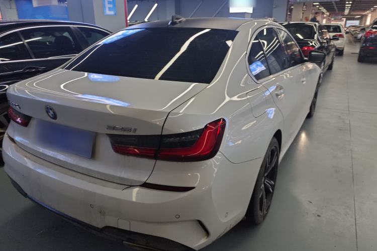 Used BMW 3 Series 2021 Second Facelift 325i M Sport Package Rear Right 45 Deg