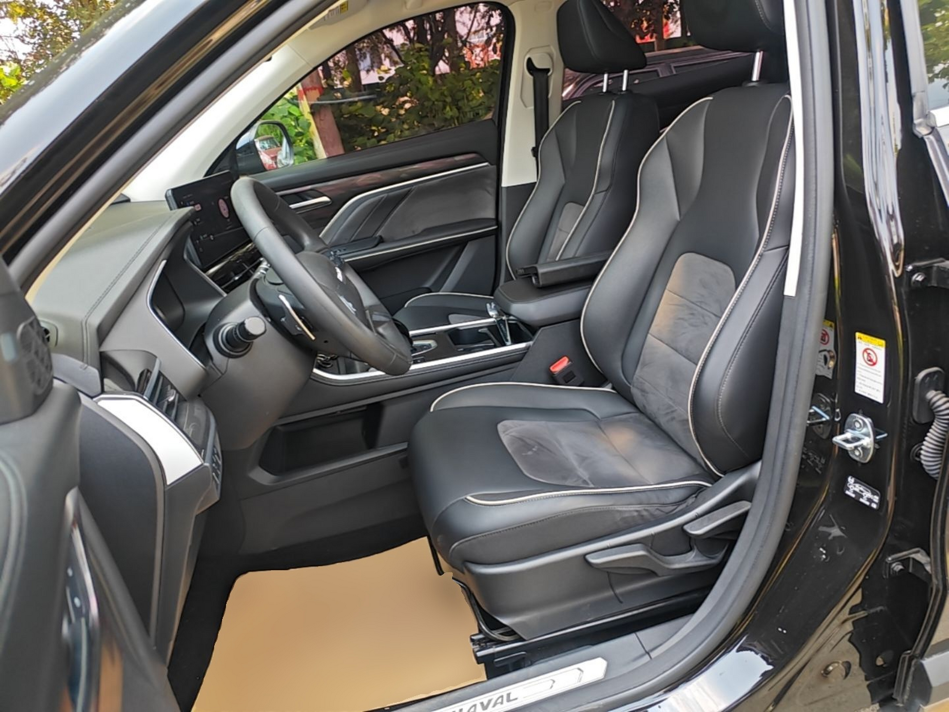 Avant de la voiture