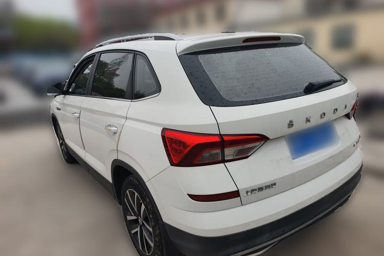 Used Skoda Kamiq 2018 1.5L Automatic Comfort Edition China VI Standard Rear Left 45 Deg