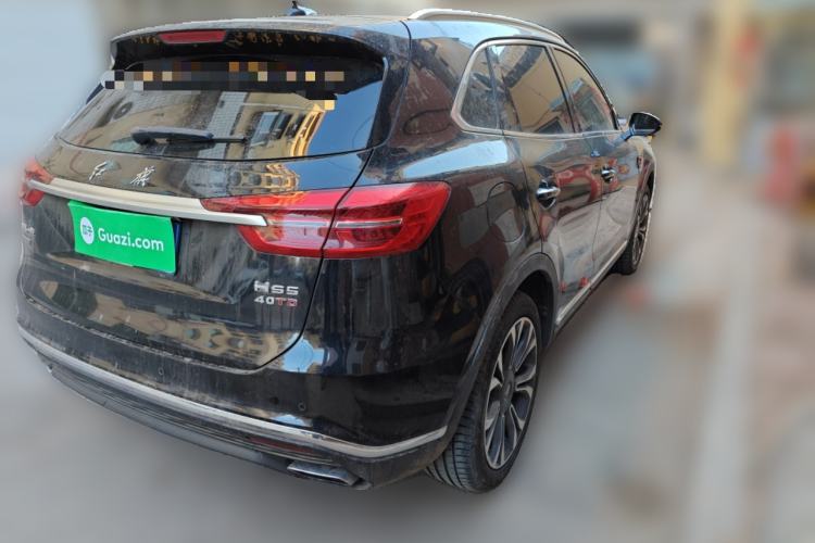 Used Hongqi HS5 2019 2.0T Smart Connect Flagship All-Wheel-Drive Version Rear Right 45 Deg